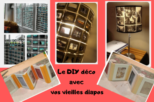 Comment recycler vos vieilles diapos 35 mm? Le diy deco, une solution…